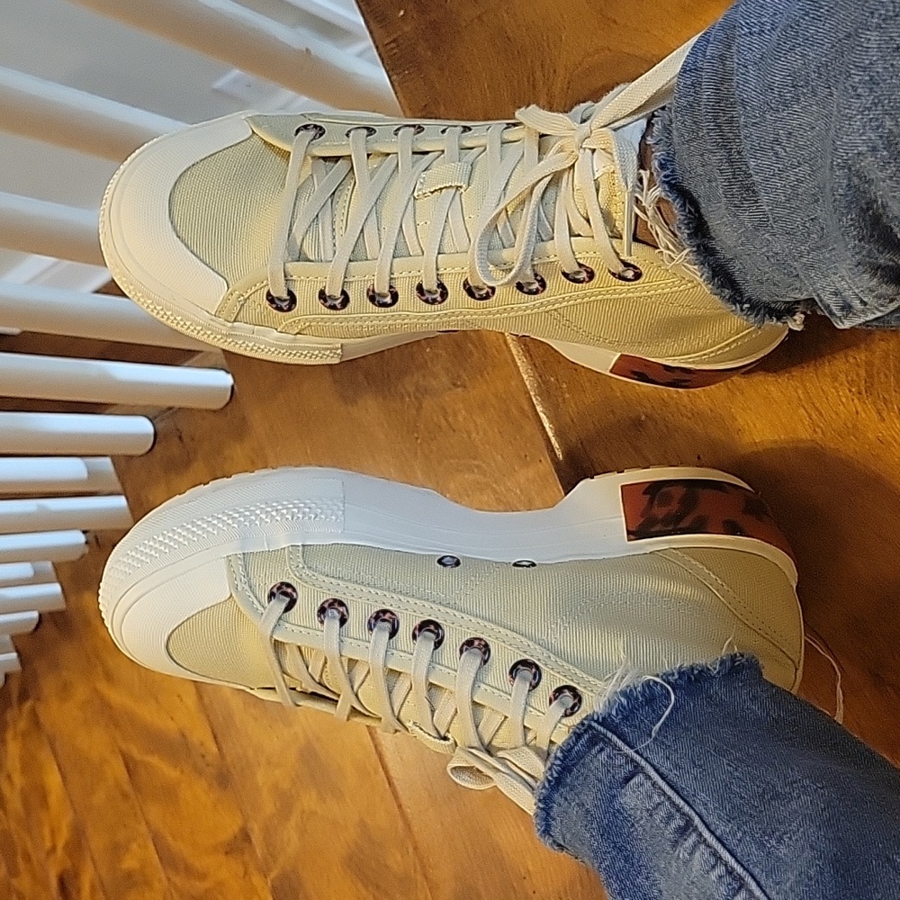 adidas Cream and White Women's Sneakers